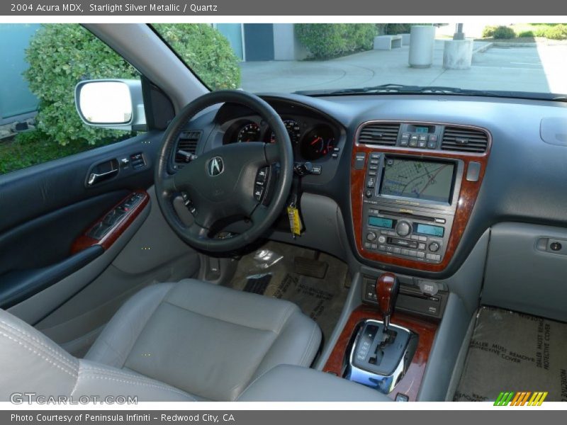 Starlight Silver Metallic / Quartz 2004 Acura MDX