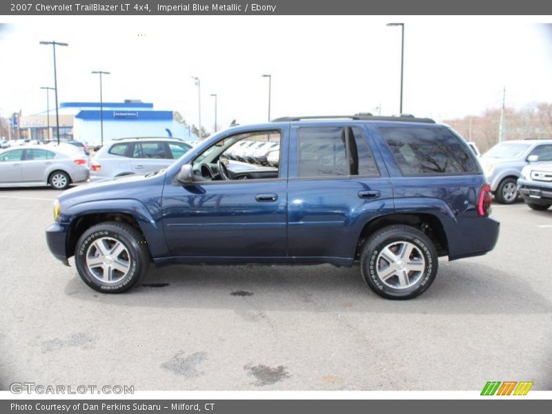Imperial Blue Metallic / Ebony 2007 Chevrolet TrailBlazer LT 4x4