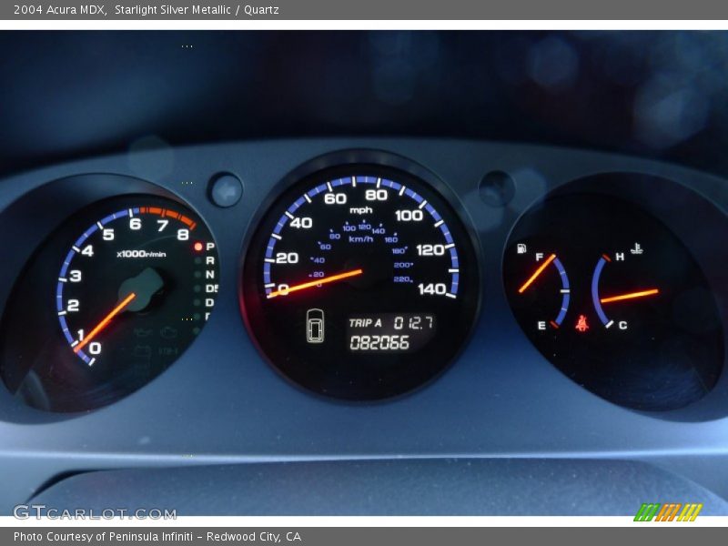 Starlight Silver Metallic / Quartz 2004 Acura MDX