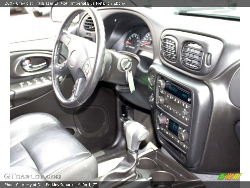 Imperial Blue Metallic / Ebony 2007 Chevrolet TrailBlazer LT 4x4