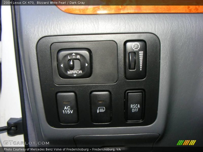 Blizzard White Pearl / Dark Gray 2004 Lexus GX 470