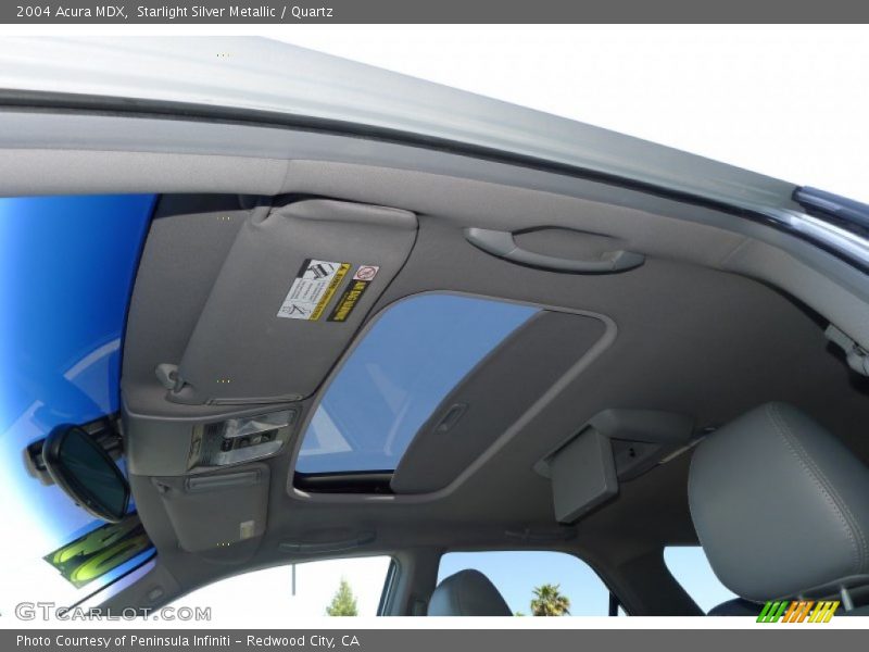 Starlight Silver Metallic / Quartz 2004 Acura MDX