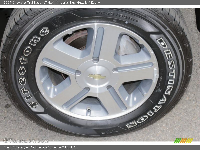 Imperial Blue Metallic / Ebony 2007 Chevrolet TrailBlazer LT 4x4