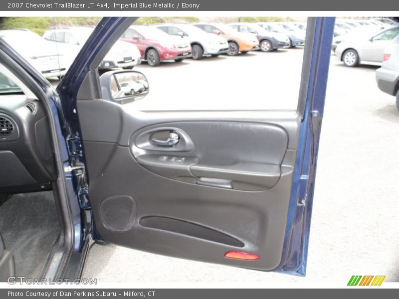 Imperial Blue Metallic / Ebony 2007 Chevrolet TrailBlazer LT 4x4