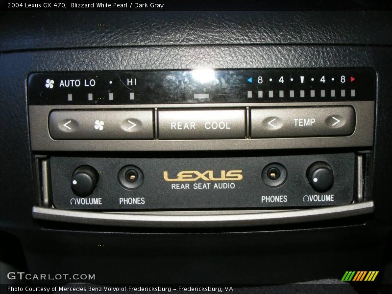 Blizzard White Pearl / Dark Gray 2004 Lexus GX 470