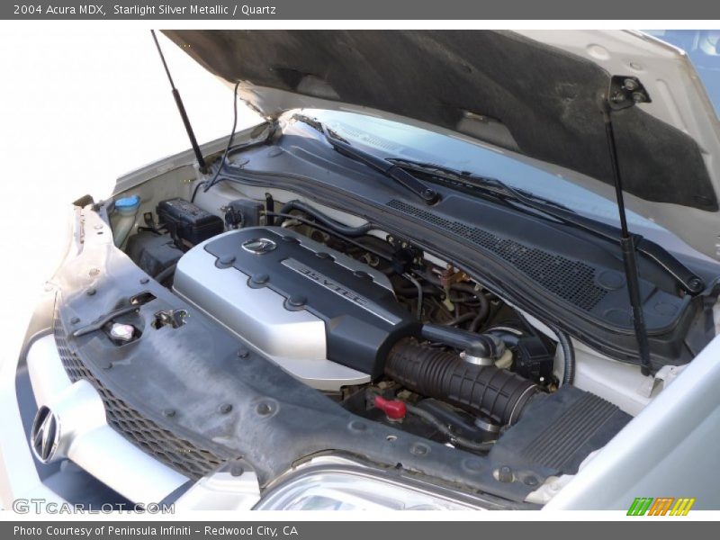Starlight Silver Metallic / Quartz 2004 Acura MDX