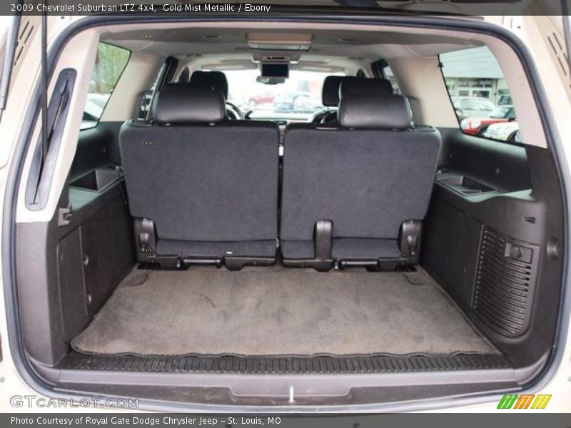 Gold Mist Metallic / Ebony 2009 Chevrolet Suburban LTZ 4x4