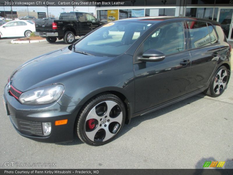 Carbon Grey Steel / Titan Black Leather 2010 Volkswagen GTI 4 Door