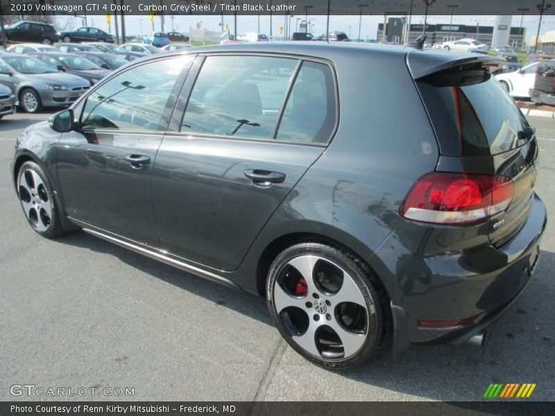 Carbon Grey Steel / Titan Black Leather 2010 Volkswagen GTI 4 Door