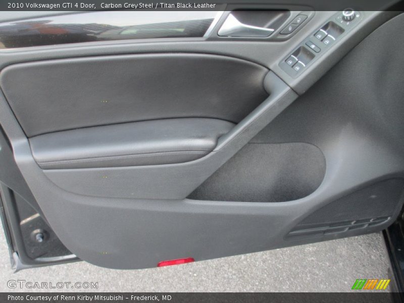 Carbon Grey Steel / Titan Black Leather 2010 Volkswagen GTI 4 Door