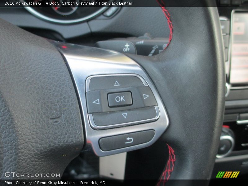 Carbon Grey Steel / Titan Black Leather 2010 Volkswagen GTI 4 Door