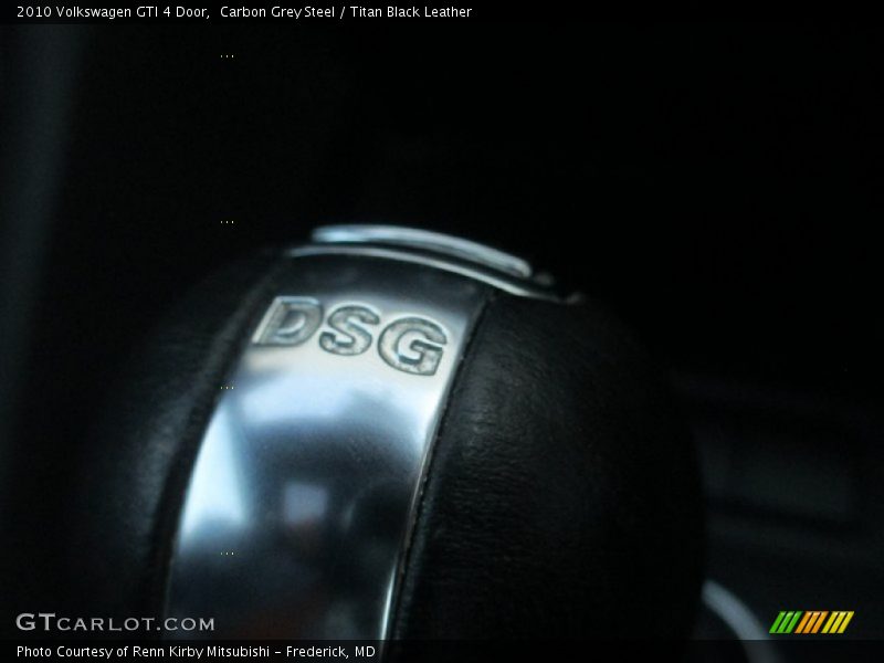 Carbon Grey Steel / Titan Black Leather 2010 Volkswagen GTI 4 Door