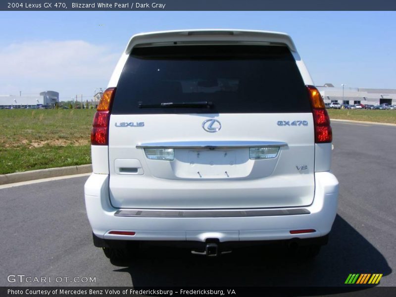 Blizzard White Pearl / Dark Gray 2004 Lexus GX 470