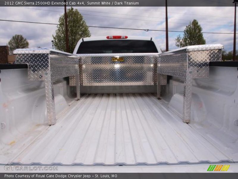 Summit White / Dark Titanium 2012 GMC Sierra 2500HD Extended Cab 4x4