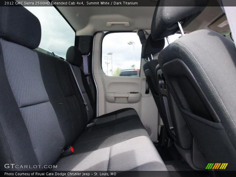Summit White / Dark Titanium 2012 GMC Sierra 2500HD Extended Cab 4x4