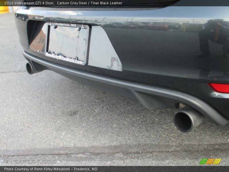 Carbon Grey Steel / Titan Black Leather 2010 Volkswagen GTI 4 Door
