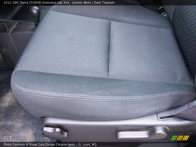 Summit White / Dark Titanium 2012 GMC Sierra 2500HD Extended Cab 4x4