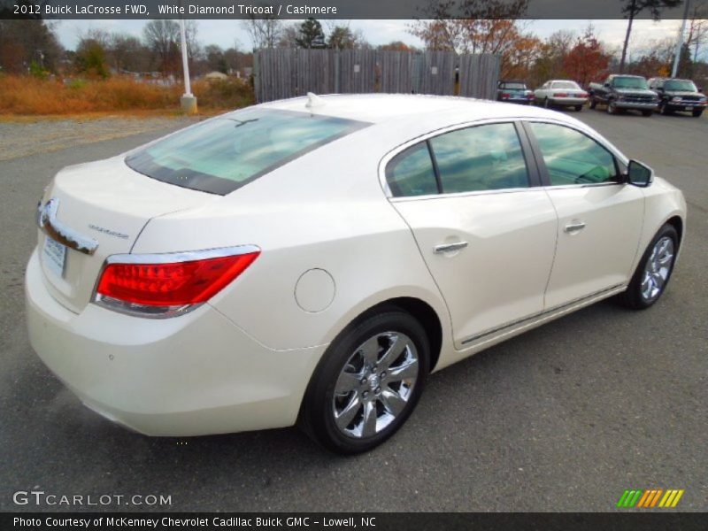 White Diamond Tricoat / Cashmere 2012 Buick LaCrosse FWD