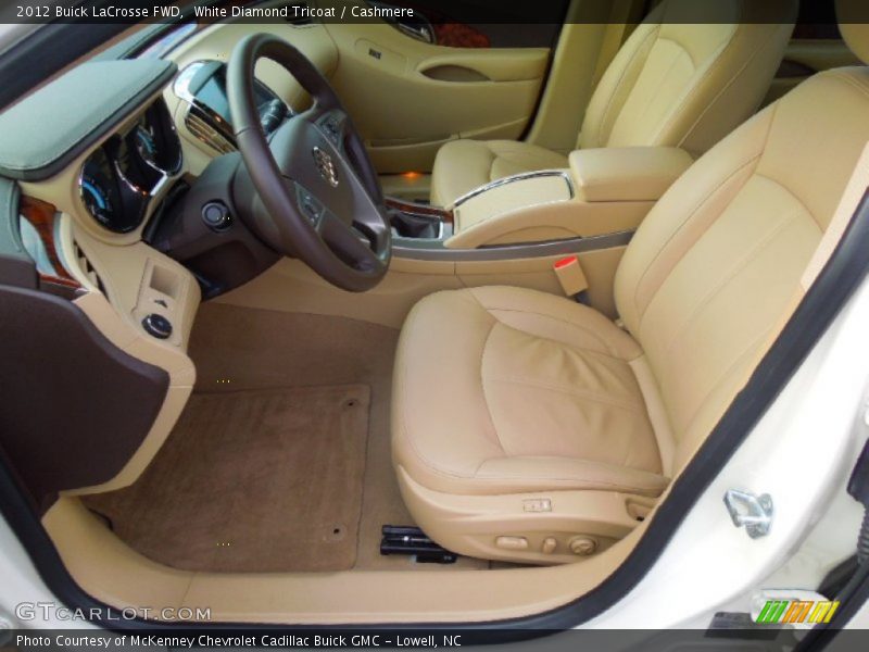 White Diamond Tricoat / Cashmere 2012 Buick LaCrosse FWD