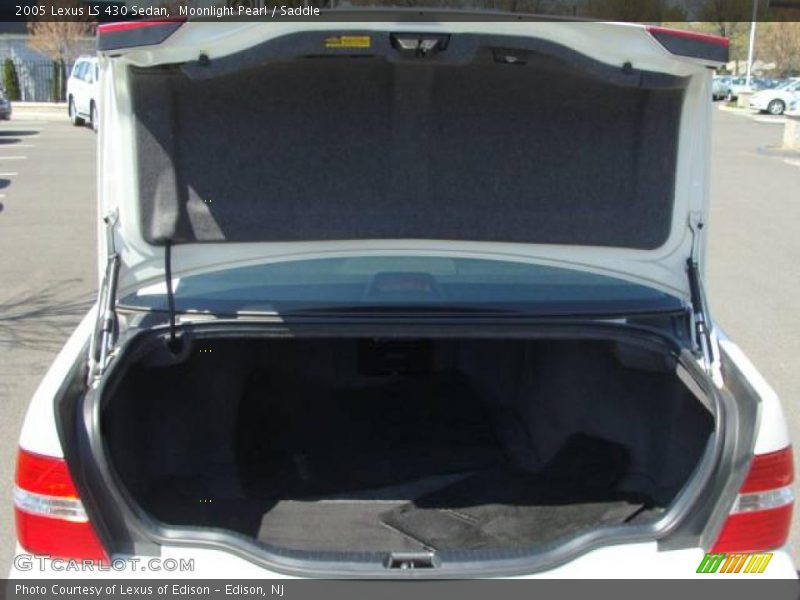 Moonlight Pearl / Saddle 2005 Lexus LS 430 Sedan