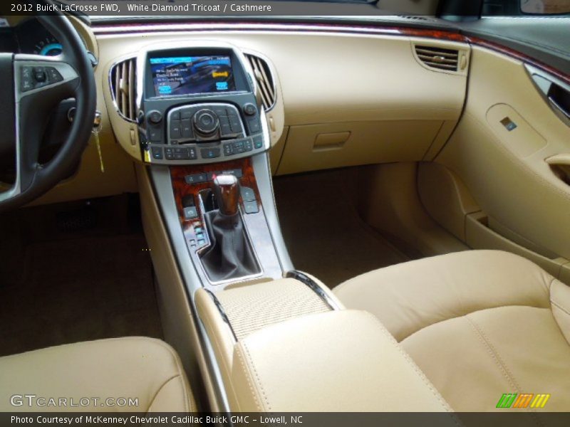 White Diamond Tricoat / Cashmere 2012 Buick LaCrosse FWD