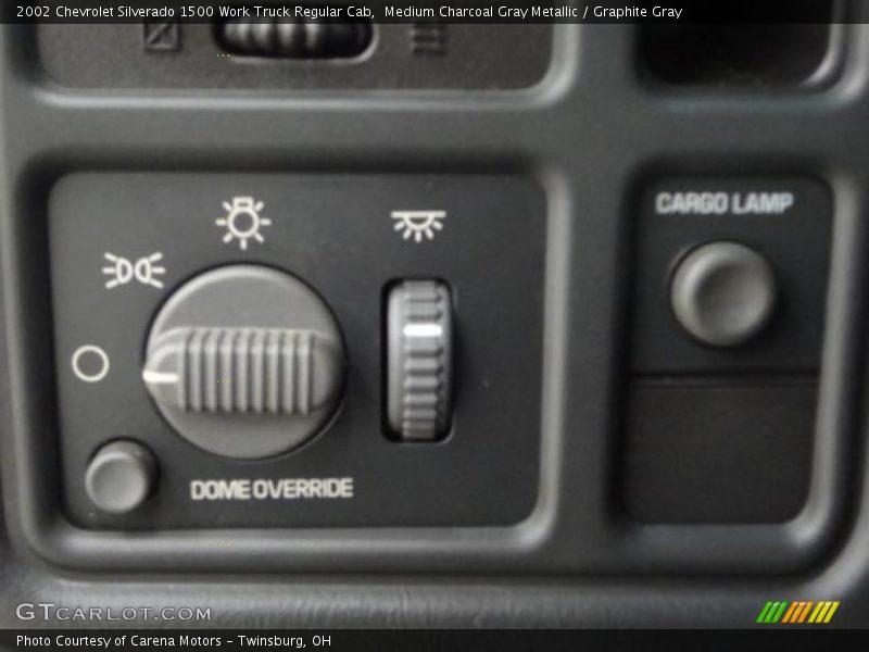 Medium Charcoal Gray Metallic / Graphite Gray 2002 Chevrolet Silverado 1500 Work Truck Regular Cab