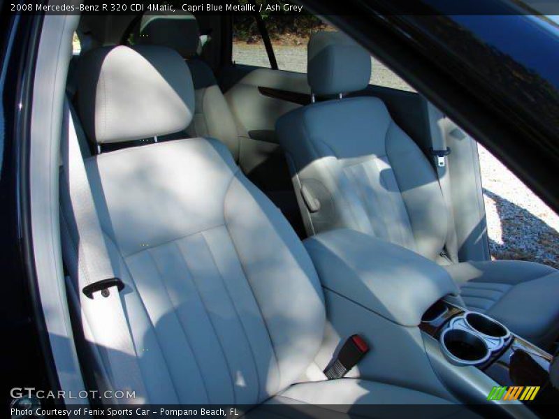 Capri Blue Metallic / Ash Grey 2008 Mercedes-Benz R 320 CDI 4Matic