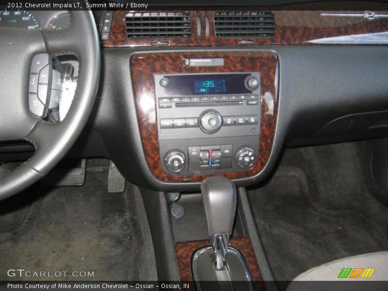 Summit White / Ebony 2012 Chevrolet Impala LT
