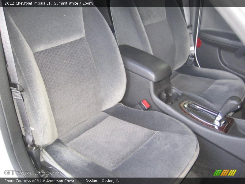 Summit White / Ebony 2012 Chevrolet Impala LT