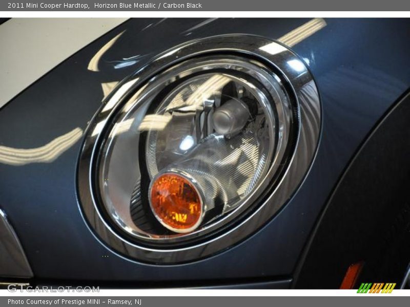 Horizon Blue Metallic / Carbon Black 2011 Mini Cooper Hardtop