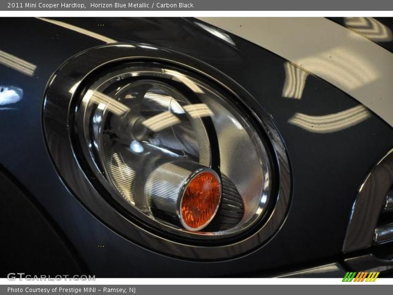 Horizon Blue Metallic / Carbon Black 2011 Mini Cooper Hardtop