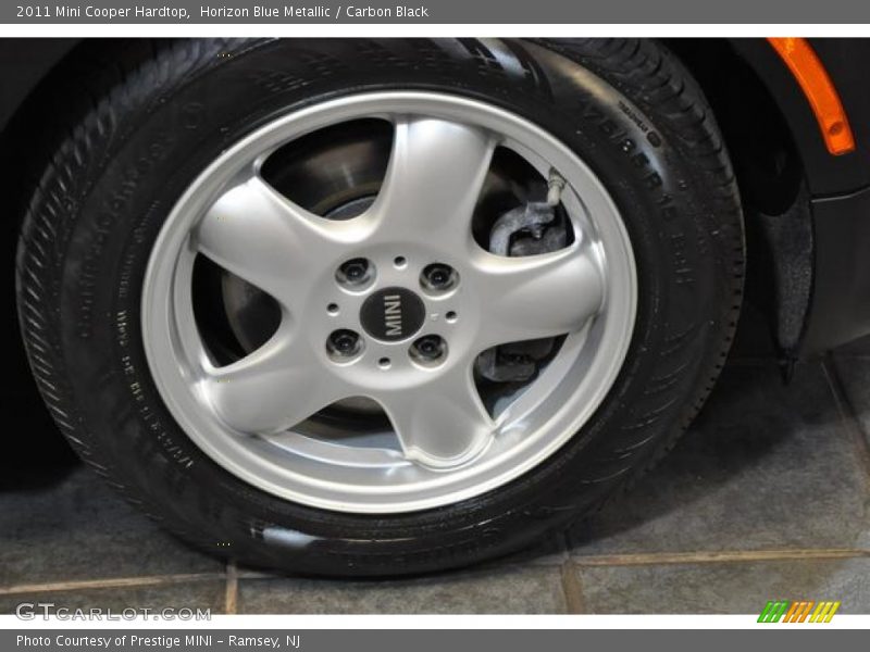 Horizon Blue Metallic / Carbon Black 2011 Mini Cooper Hardtop