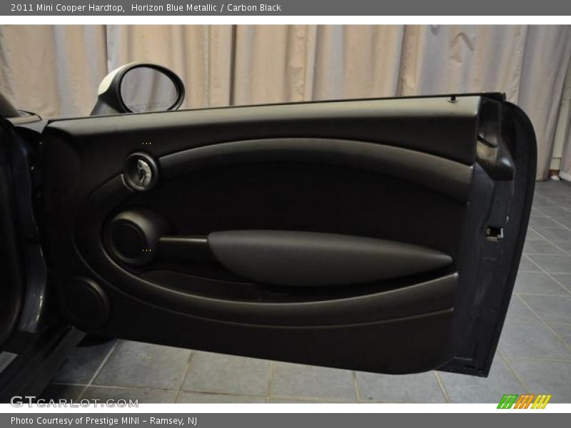 Horizon Blue Metallic / Carbon Black 2011 Mini Cooper Hardtop