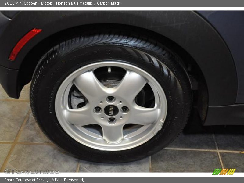 Horizon Blue Metallic / Carbon Black 2011 Mini Cooper Hardtop
