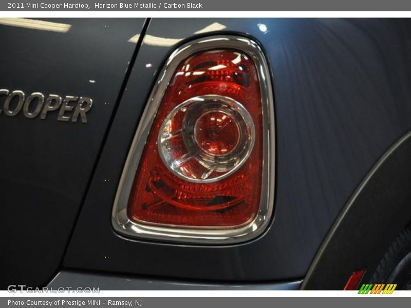 Horizon Blue Metallic / Carbon Black 2011 Mini Cooper Hardtop