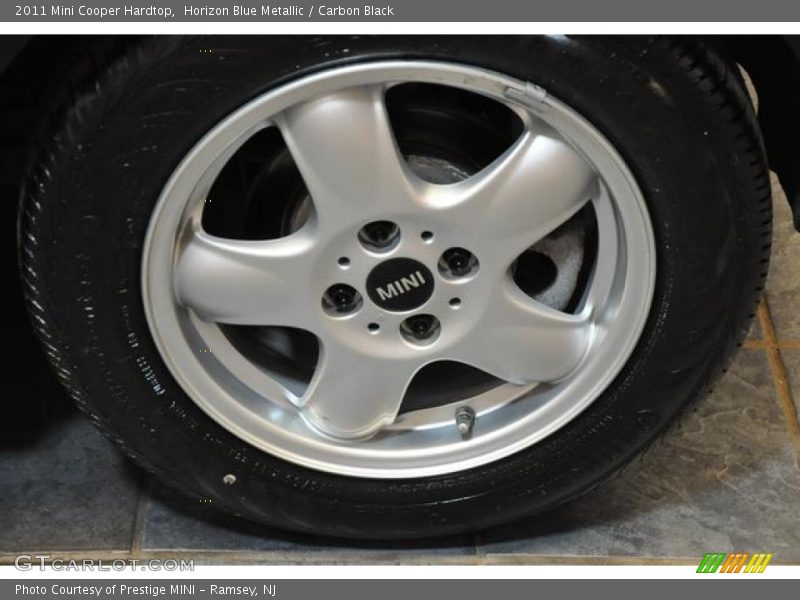 Horizon Blue Metallic / Carbon Black 2011 Mini Cooper Hardtop