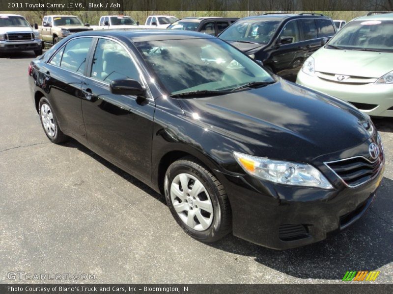 Black / Ash 2011 Toyota Camry LE V6