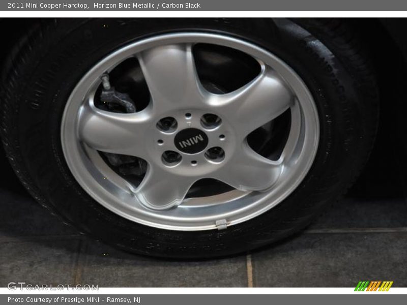 Horizon Blue Metallic / Carbon Black 2011 Mini Cooper Hardtop