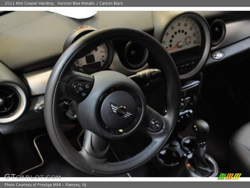 Horizon Blue Metallic / Carbon Black 2011 Mini Cooper Hardtop
