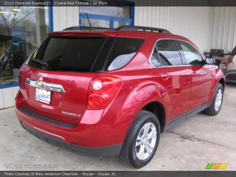 Crystal Red Tintcoat / Jet Black 2013 Chevrolet Equinox LT