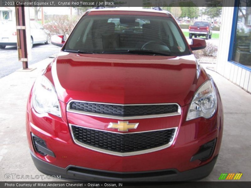 Crystal Red Tintcoat / Jet Black 2013 Chevrolet Equinox LT
