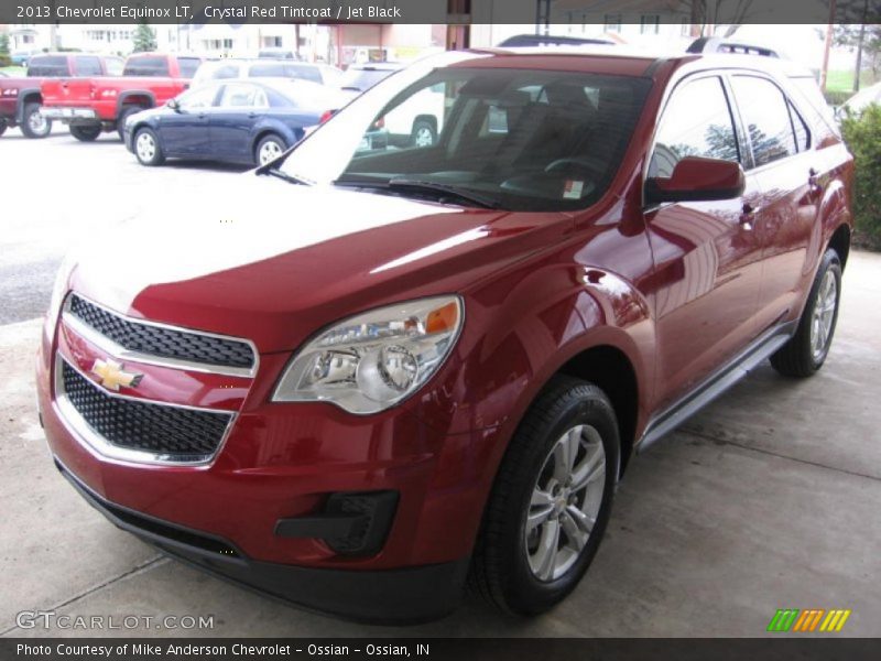 Crystal Red Tintcoat / Jet Black 2013 Chevrolet Equinox LT