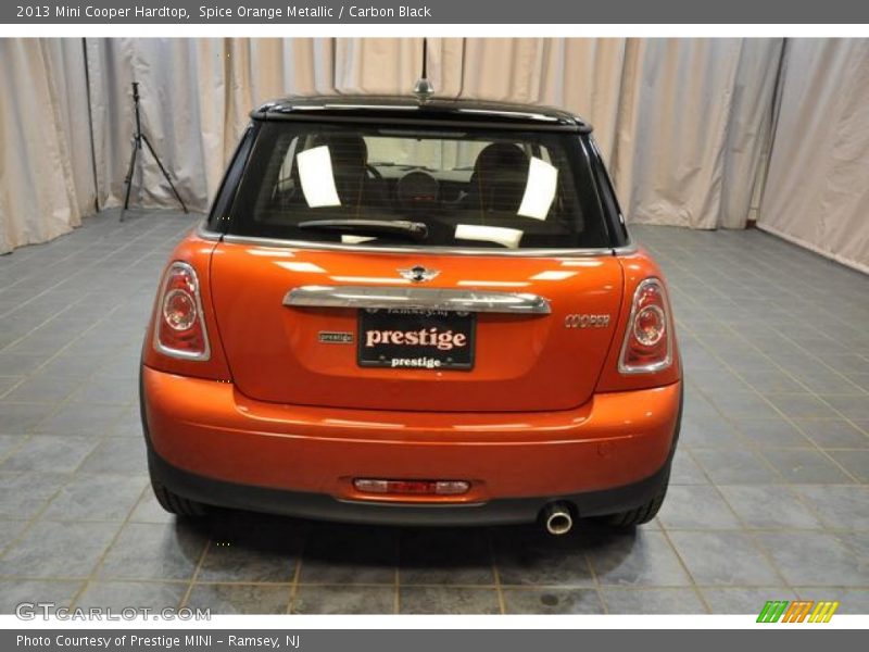 Spice Orange Metallic / Carbon Black 2013 Mini Cooper Hardtop