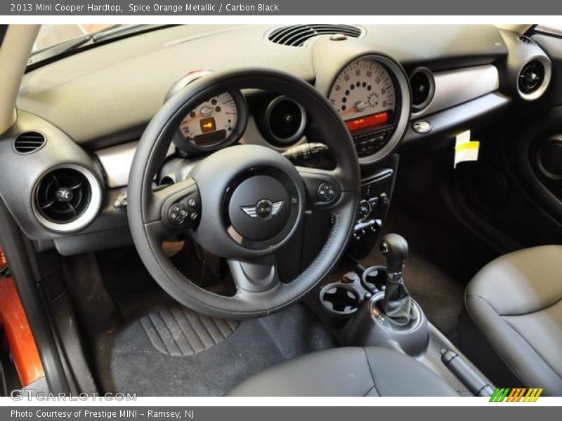 Spice Orange Metallic / Carbon Black 2013 Mini Cooper Hardtop