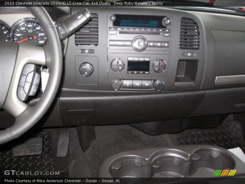Deep Ruby Metallic / Ebony 2013 Chevrolet Silverado 3500HD LT Crew Cab 4x4 Dually