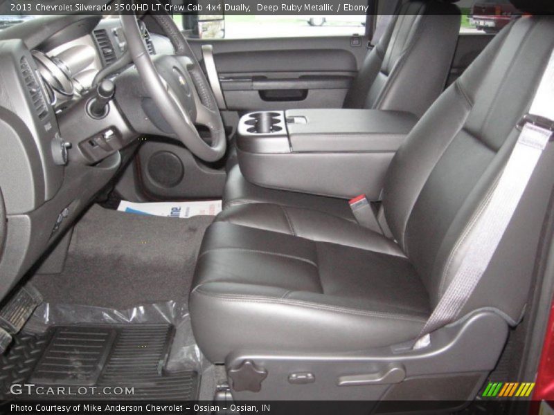 Deep Ruby Metallic / Ebony 2013 Chevrolet Silverado 3500HD LT Crew Cab 4x4 Dually