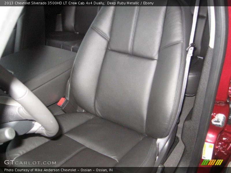 Deep Ruby Metallic / Ebony 2013 Chevrolet Silverado 3500HD LT Crew Cab 4x4 Dually