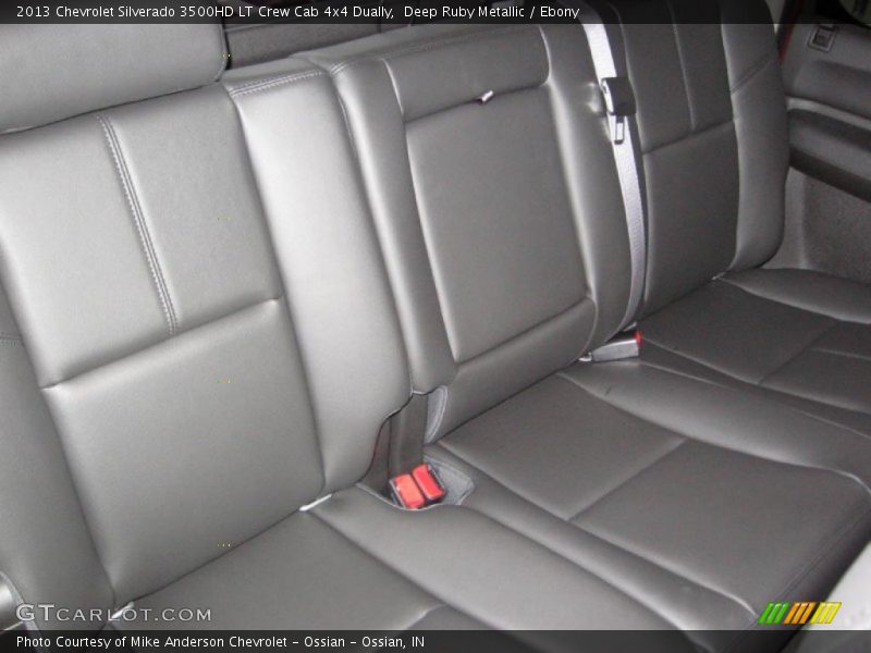 Deep Ruby Metallic / Ebony 2013 Chevrolet Silverado 3500HD LT Crew Cab 4x4 Dually