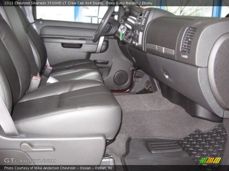 Deep Ruby Metallic / Ebony 2013 Chevrolet Silverado 3500HD LT Crew Cab 4x4 Dually