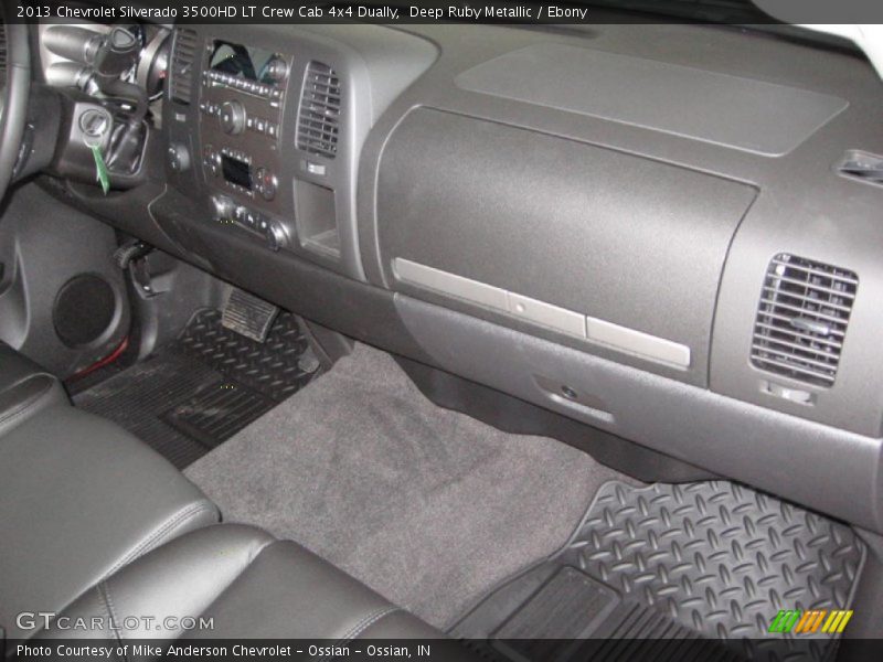 Deep Ruby Metallic / Ebony 2013 Chevrolet Silverado 3500HD LT Crew Cab 4x4 Dually